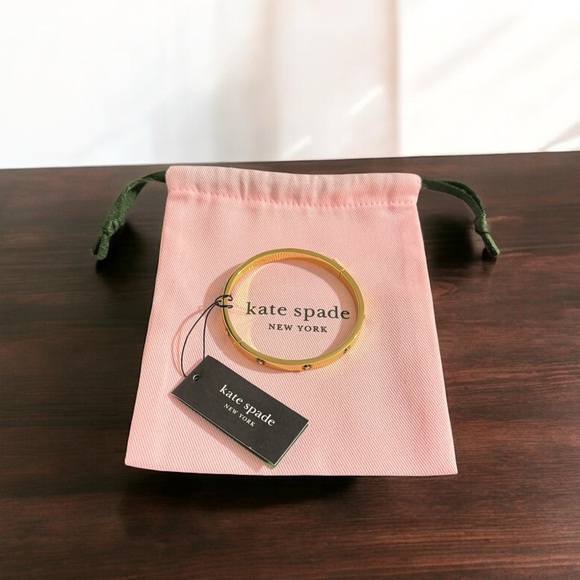 Kate Spade Flower Spade Bangle Bracelet - Picture 3 of 3